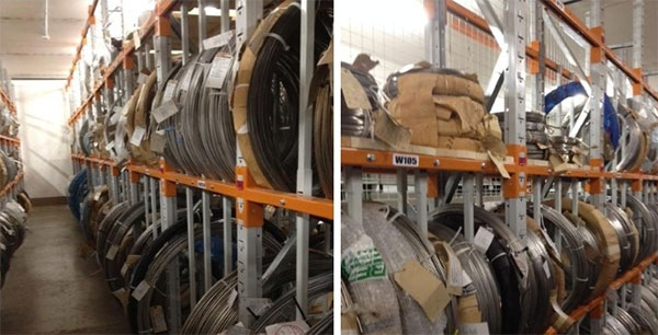 bespoke warehouse racking in Bath, Somerset